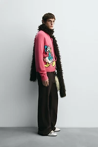 DONALD DUCK WOOL CARDIGAN HARRY LAMBERT FOR ZARA X DISNEY