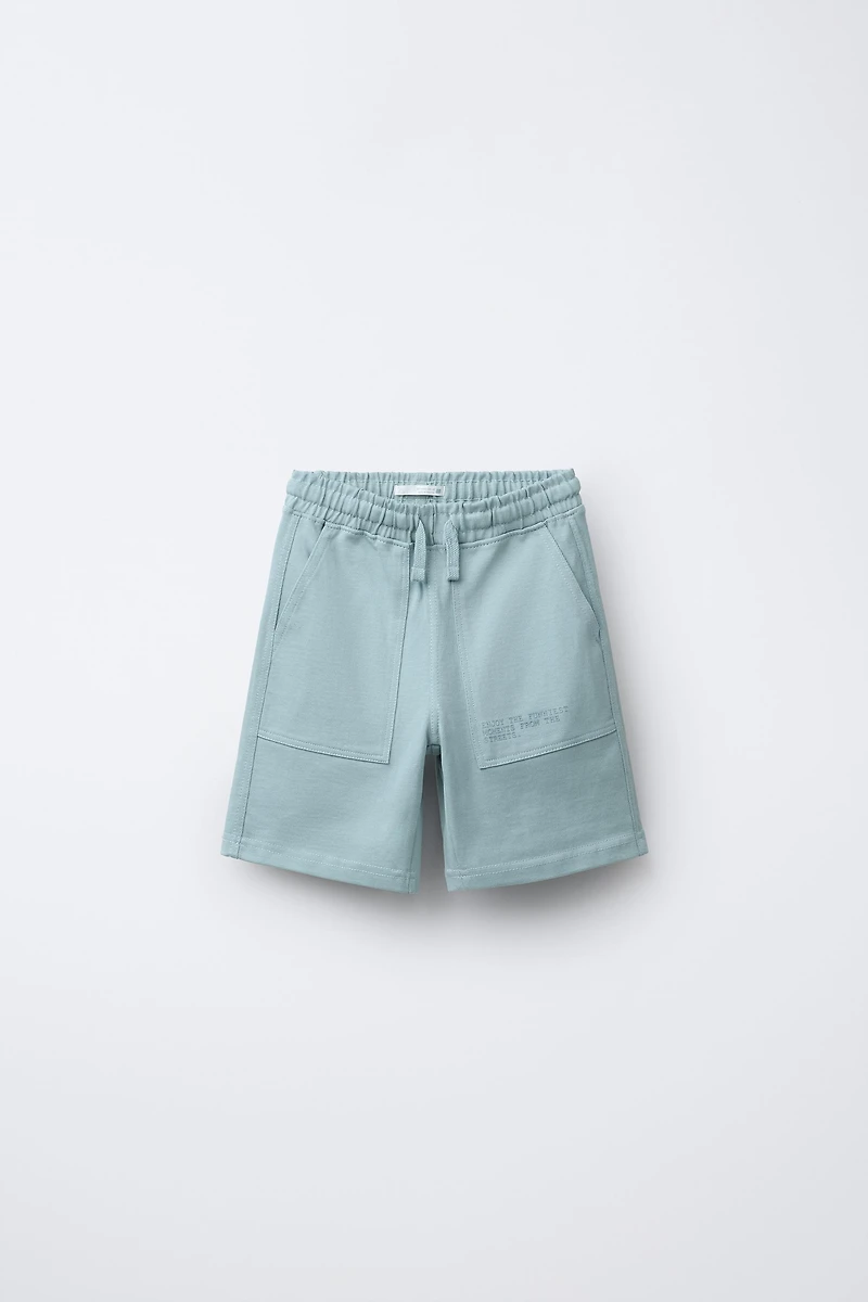 HEAVY WEIGHT JOGGING T-SHIRT AND SHORTS SET