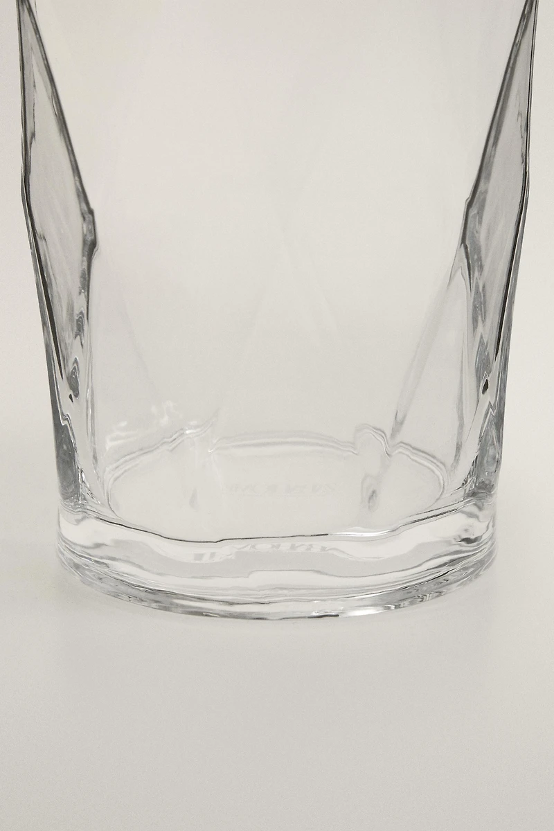 TALL DECORATIVE GLASS VASE