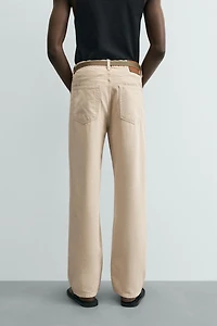 LIGHTWEIGHT COTTON-HEMP JEANS