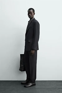 DOUBLE BREASTED SUIT BLAZER