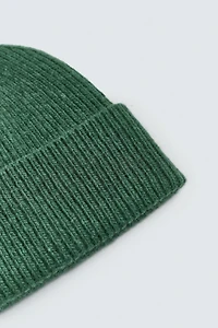 100% WOOL KNIT HAT