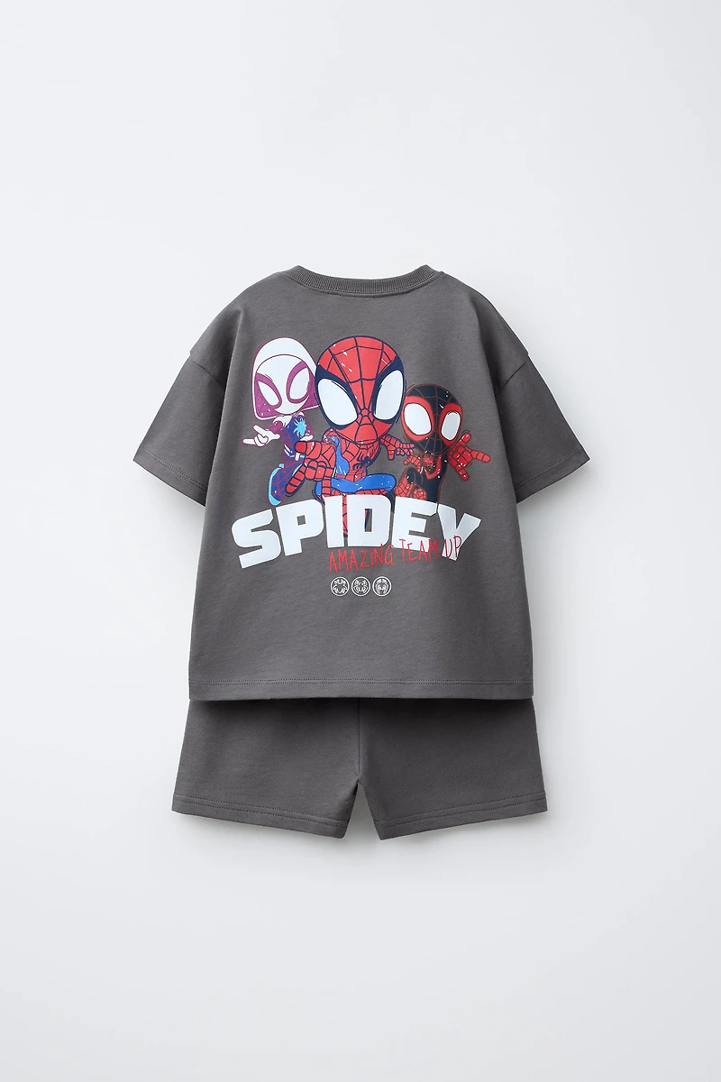 SPIDEY © MARVEL T-SHIRT AND BERMUDA JOGGING SET