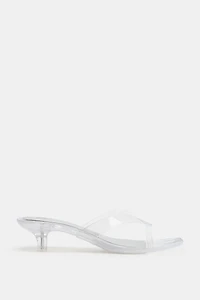 VINYL STRAP SANDALS