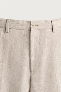 100% LINEN SUIT PANTS