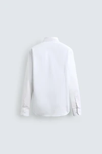 WING COLLAR SHIRT