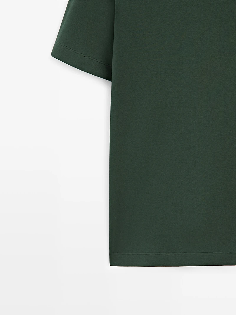 100% cotton short-sleeve T-shirt