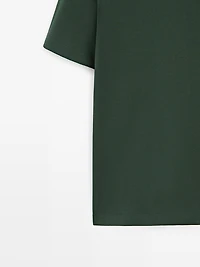 100% cotton short-sleeve T-shirt