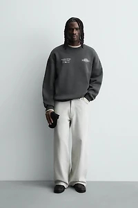 COMBINED PRINT SWEATSHIRT