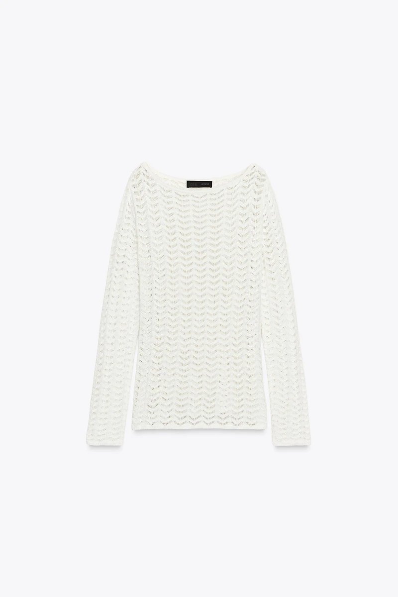 PULL EN MAILLE STRUCTURÉ