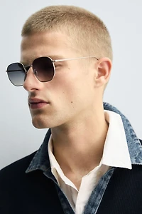 MATTE METAL SUNGLASSES