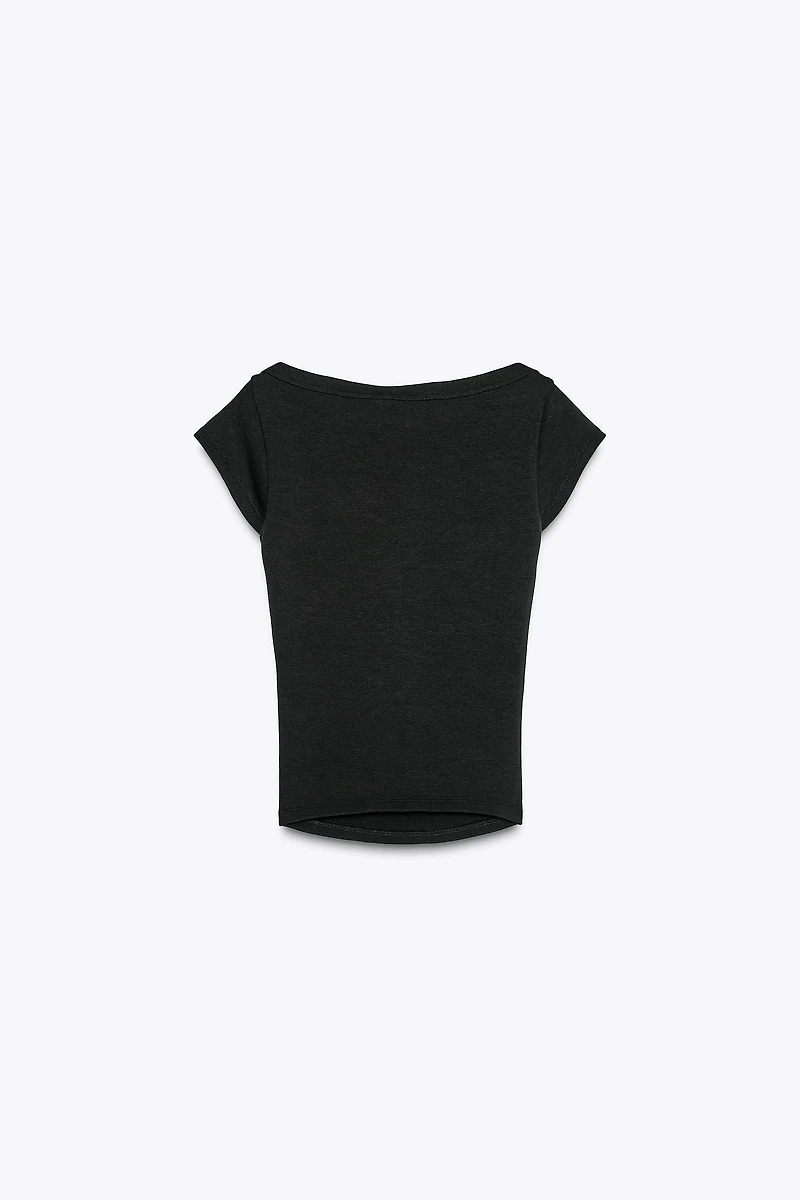 BOATNECK T-SHIRT