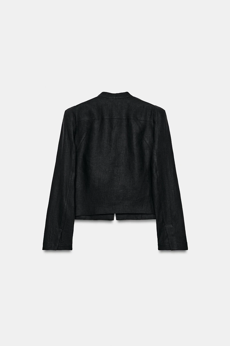 100% LINEN ZW COLLECTION JACKET