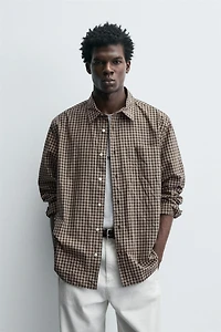CHEMISE RELAXED FIT À CARREAUX