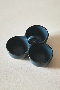 TRIPLE APPETIZER BOWL