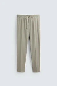 JOGGER WAIST STRETCH PANTS