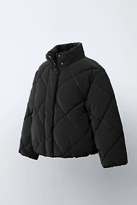 RUBBERIZED PUFFER JACKET