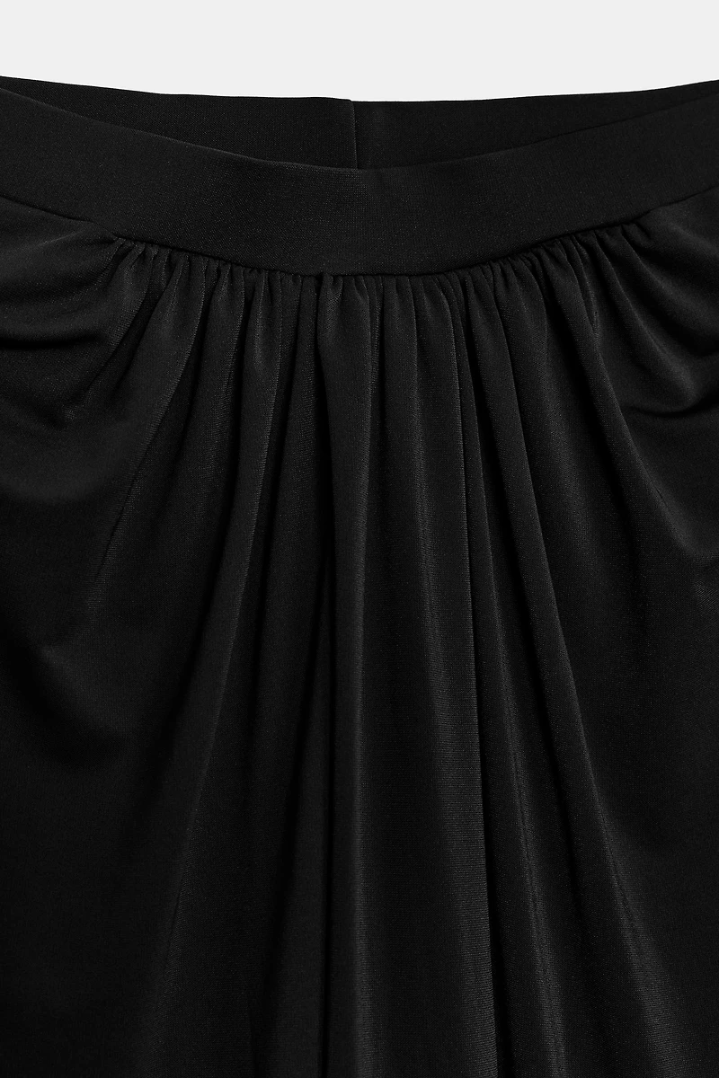 JUPE LONGUE PLIS CRÊPE