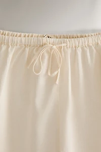 SHORT COTON BRODERIES