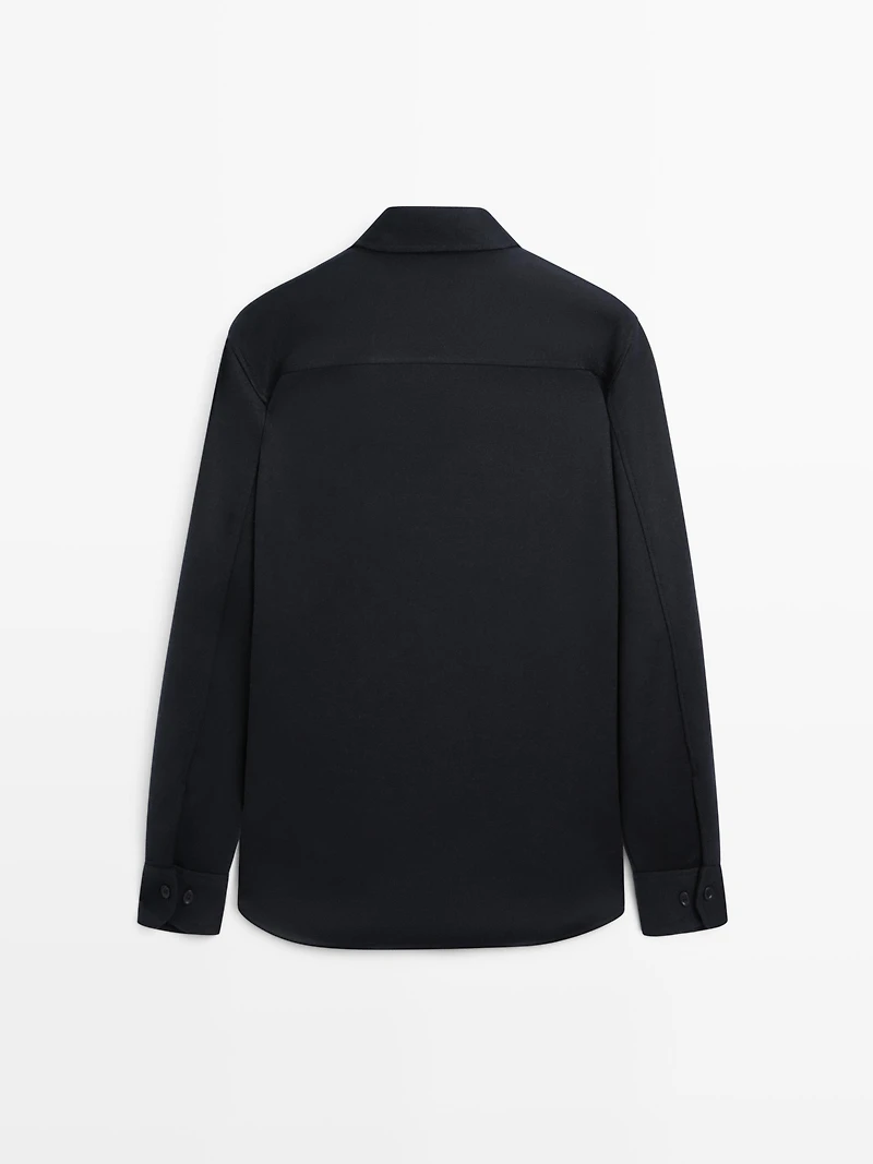 Overshirt with chest pockets