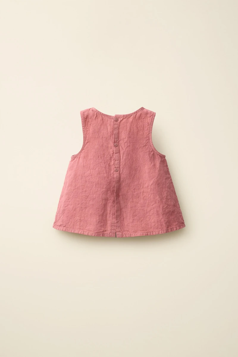 100% LINEN BLOUSE CREATED BY CARAMEL LONDON X ZARA