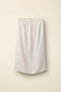 100% SILK SKIRT CREATED BY CARAMEL LONDON X ZARA
