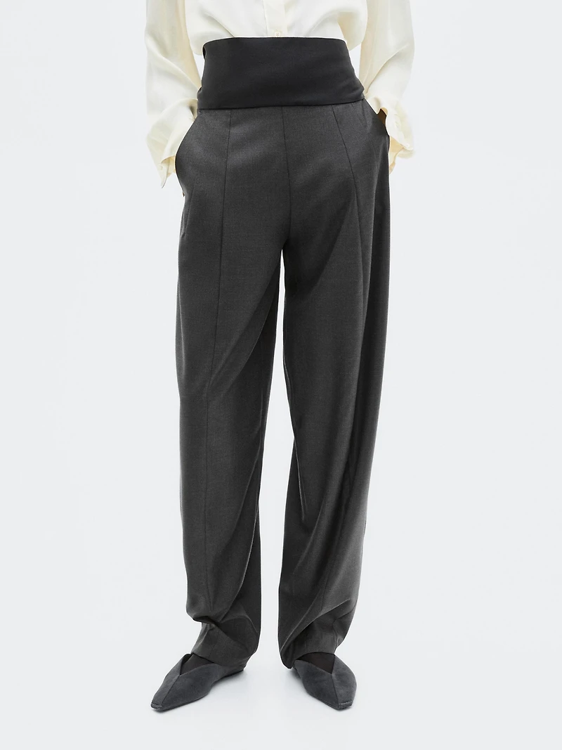 Balloon fit trousers - LIMITED