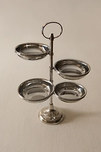 VERTICAL STEEL STAND WITH BOWLS