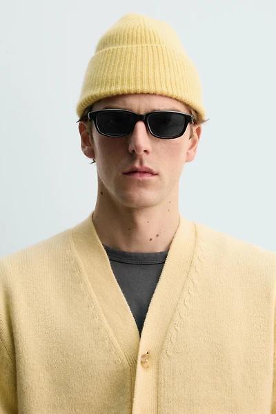 100% CASHMERE BEANIE AARON LEVINE X ZARA