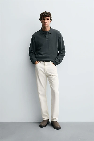 BASIC STRUCTURED POLO SHIRT