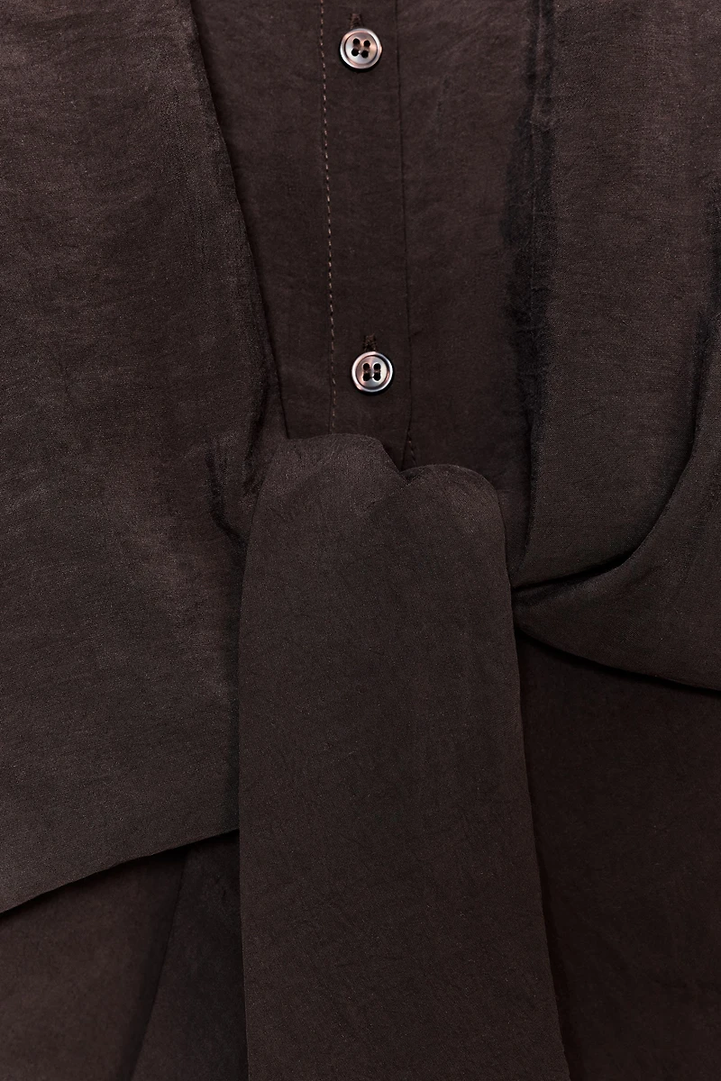 FRONT KNOT SHIRT