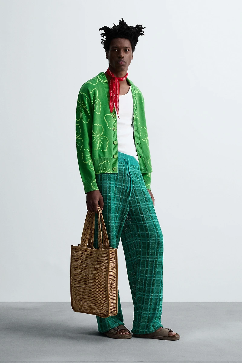 FLORAL PRINT CARDIGAN © OTIS KWAME KYE QUAICOE