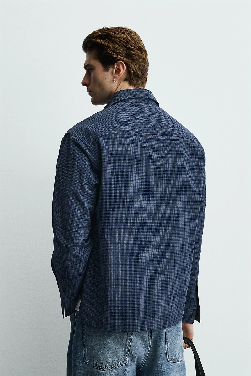 REGULAR FIT PLAID POLO SHIRT