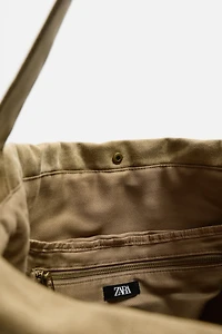SAC PORTÉ ÉPAULE EN TISSU