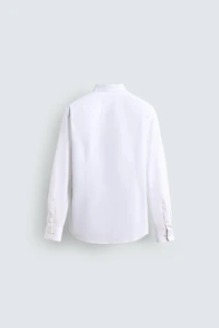 TUXEDO COLLAR SHIRT