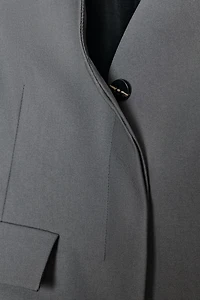 LONG DOUBLE BREASTED VEST