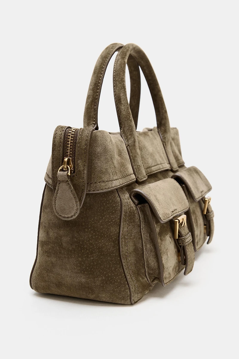 LEATHER POCKET BAG