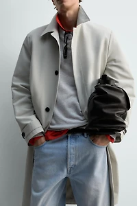 TRENCH TECHNIQUE COUPE DÉCONTRACTÉE