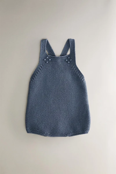 CHILDREN'S DUNGAREES WITH BOBBLES