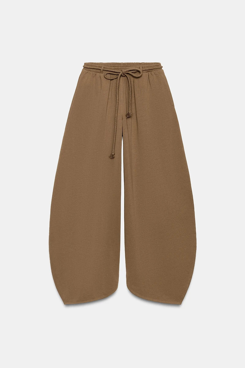 HEAVY COTTON BALLOON PANTS