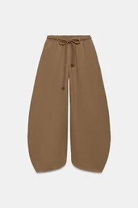 HEAVY COTTON BALLOON PANTS