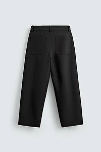 PLEATED BALLOON FIT PANTS