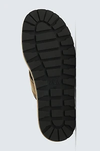 LEATHER STRAP SANDALS