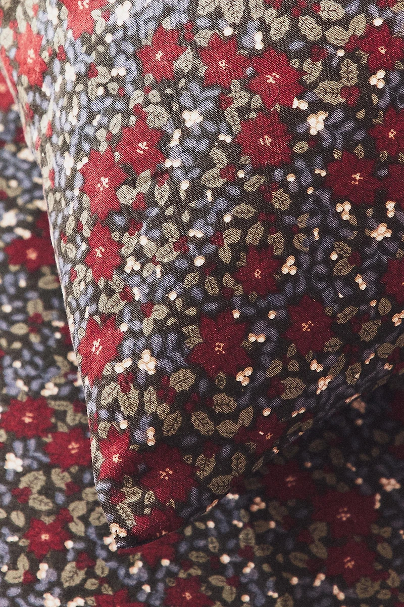 HOUSSE DE COUETTE ENFANT FLEUR NOËL