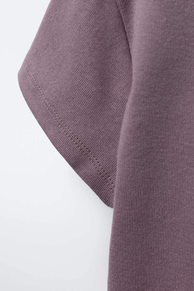 EQUESTRIAN T-SHIRT WITH EMBOSSED TEXT