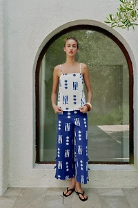 PRINTED BUTTON TOP