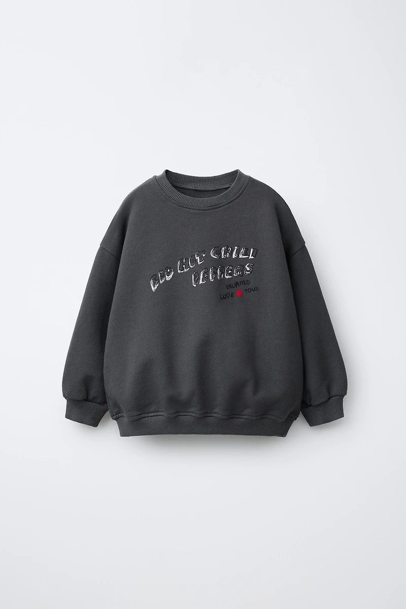 RED HOT CHILI PEPPERS © EMBROIDERED SWEATSHIRT