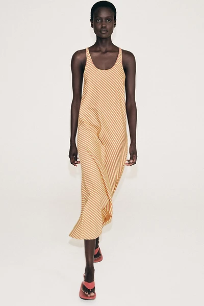LONG STRIPED DRESS