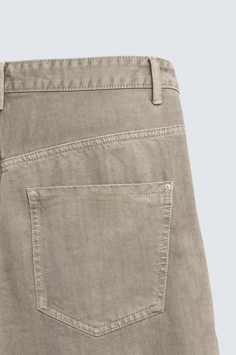 RELAXED FIT WRAP CLOSURE PANTS