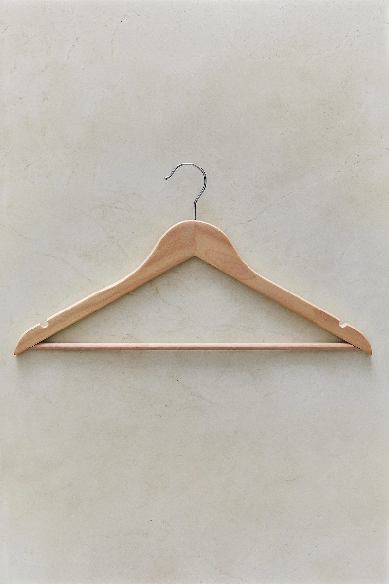 CINTRE BOIS LAQUÉ (LOT DE 3)